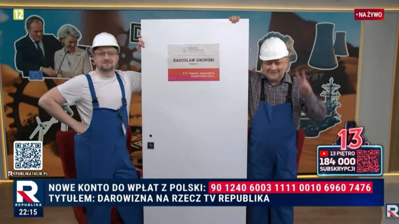 Sikorski dostał… drzwi bez klamek do gabinetu w MSZ. Lisiewicz: Pozdrowienia od obłąkanych z Republiki!