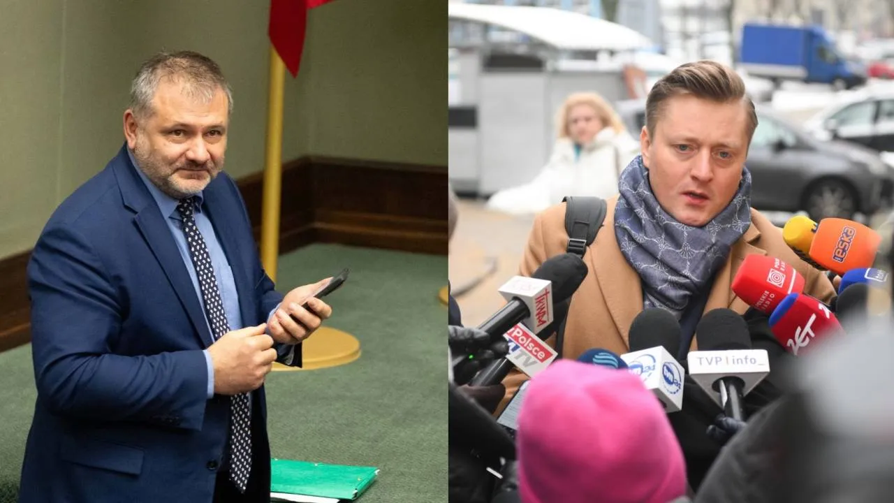 mec. Bartosz Lewandowski reaguje po słowach Waldemara Żurka