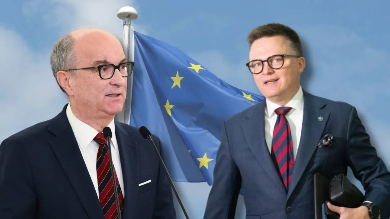 Czarzasty chce "chronić Polski w UE". Hołownia nie gryzł się w język: mój serdeczny druhu...