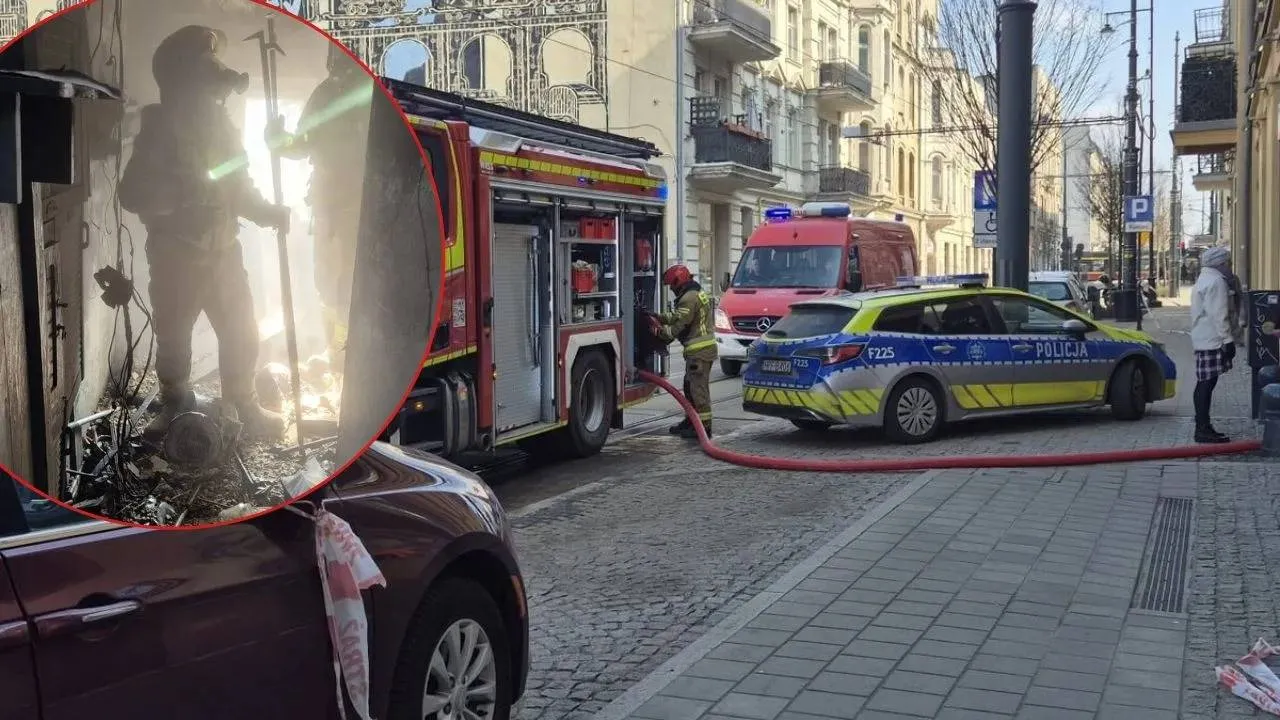Uratowali starszego mężczyznę z pożaru. Policjanci nie wahali się ani chwili [ZOBACZ]