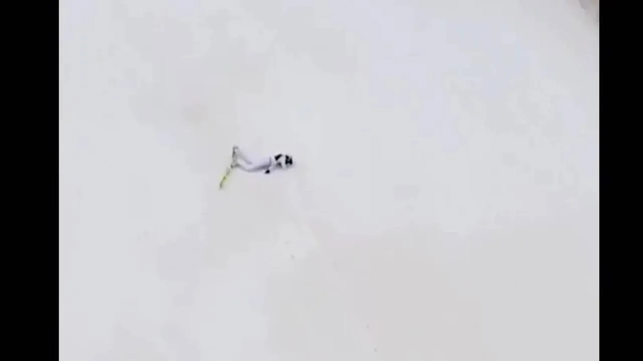 Kacper Tomasiak zaliczył bolesny upadek w Vikersund