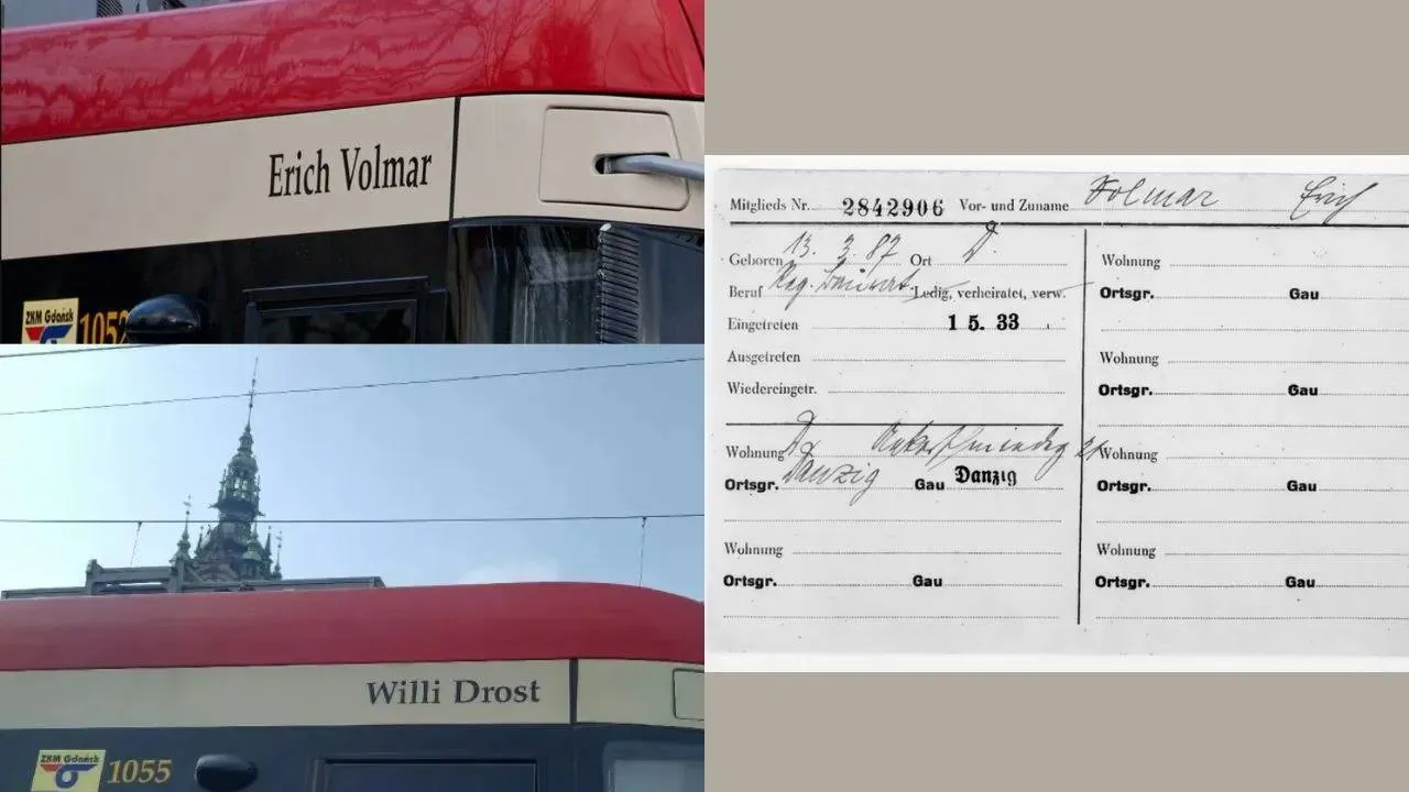 Imieniem tych Niemców oznaczono tramwaje w Gdańsku. Ich nazwiska są w archiwach NSDAP