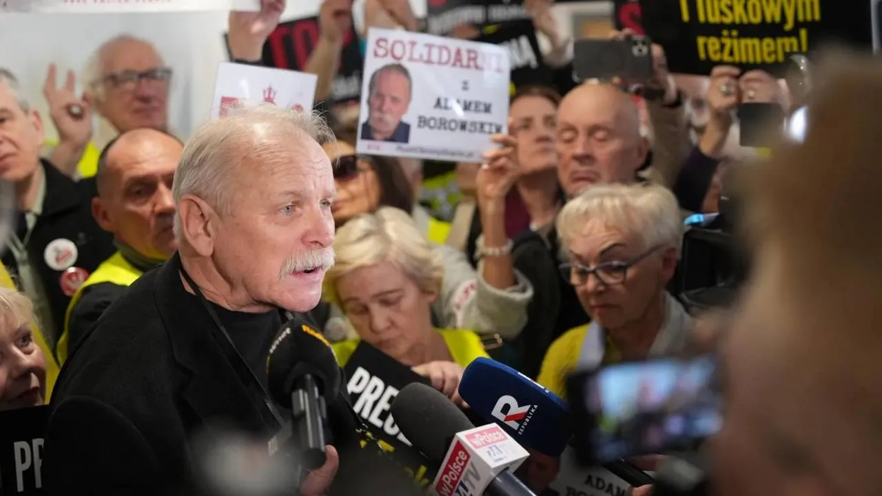 Adam Borowski zapowiedział głodówkę w zakładzie karnym