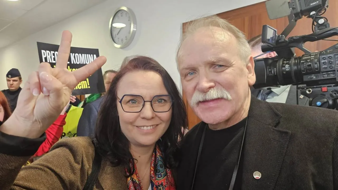 Beata Dróżdż i Adam Borowski