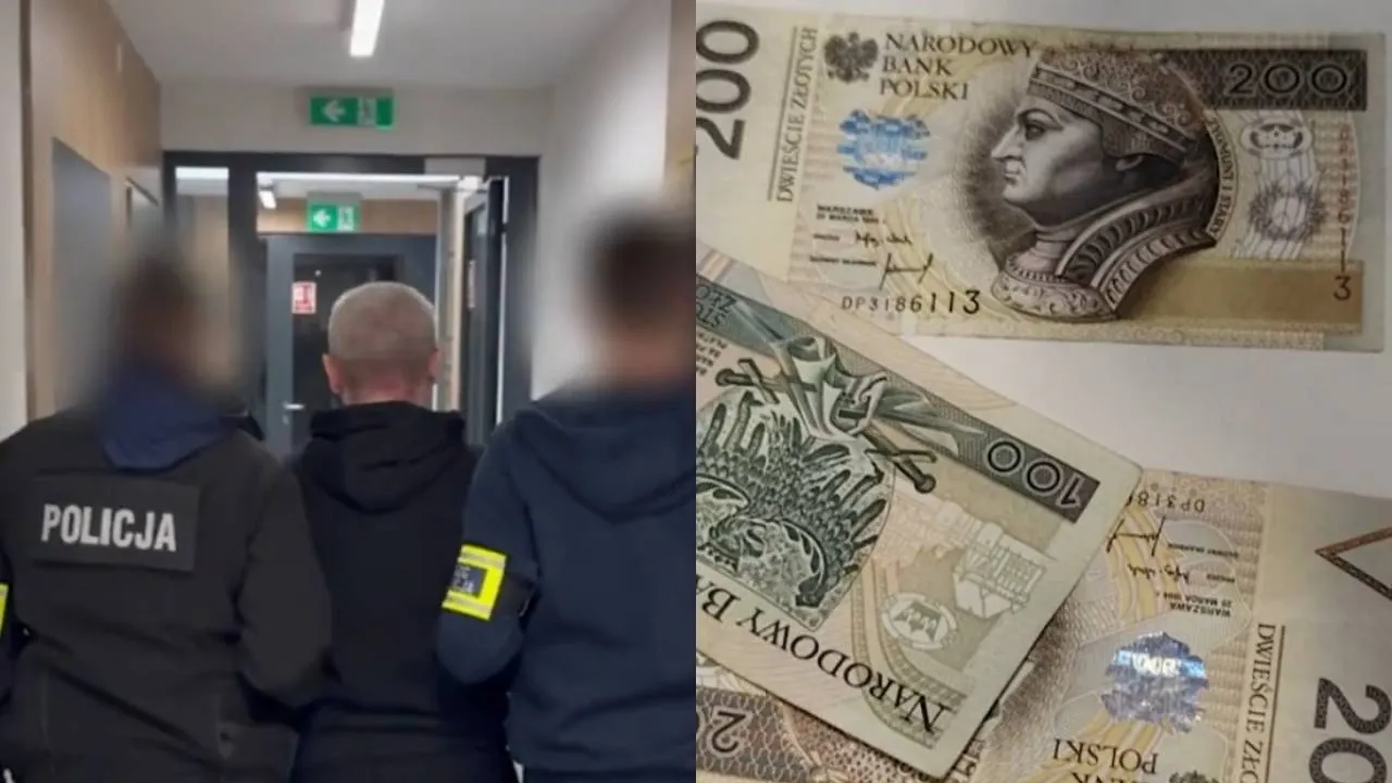 Rozbito gang fałszerzy pieniędzy. Wśród zatrzymanych były funkcjonariusz ukraińskich służb [WIDEO]