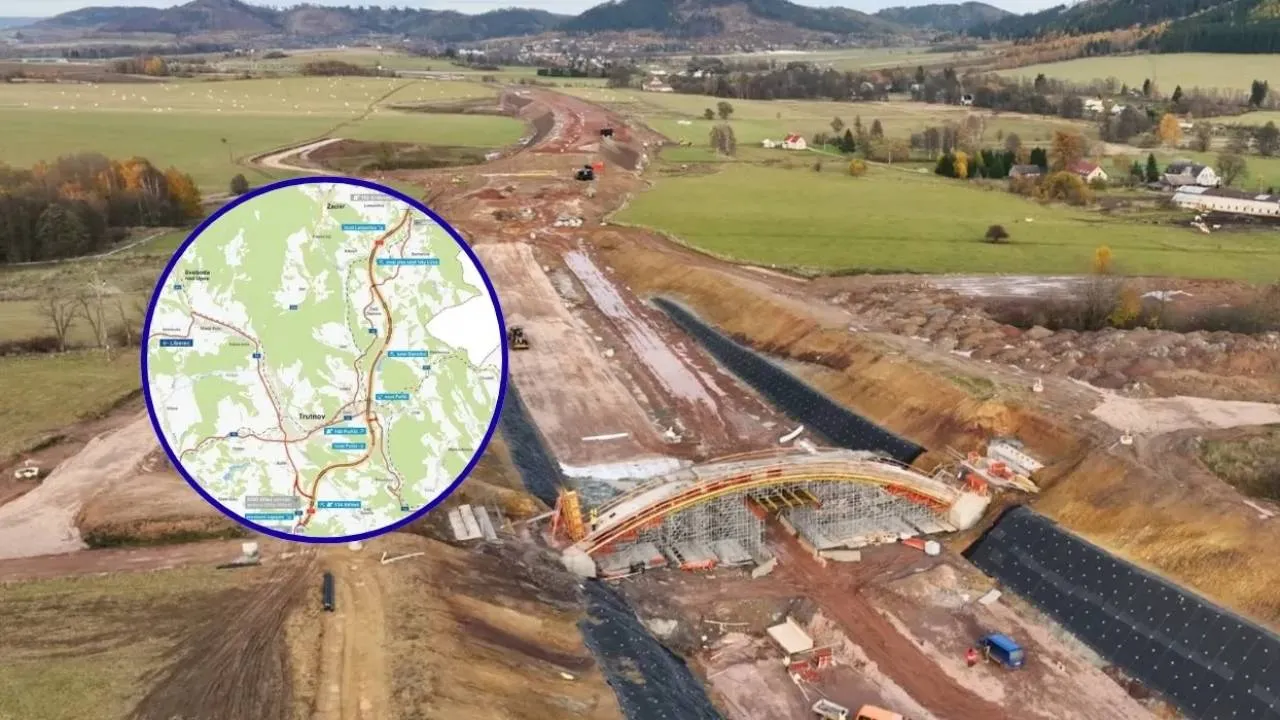 Czesi kończą kluczowy fragment gigantycznej inwestycji, która zmieni ruch w Polsce