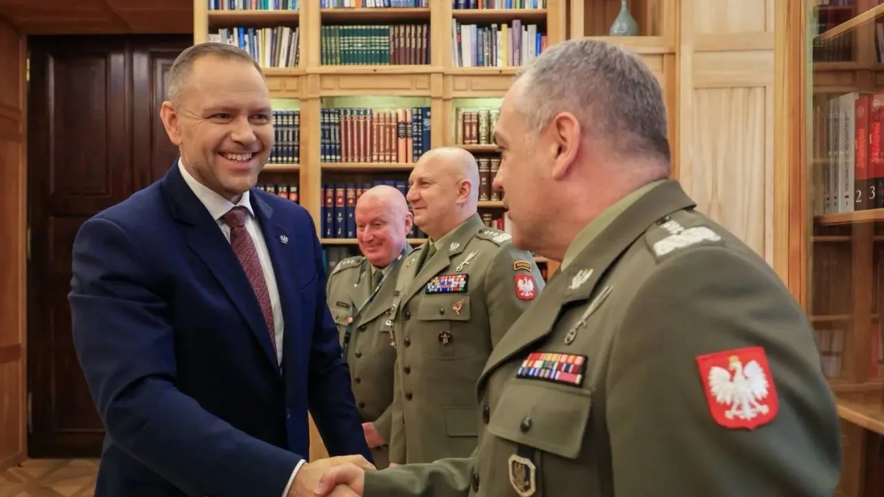 Spotkanie prezydenta RP z generałami