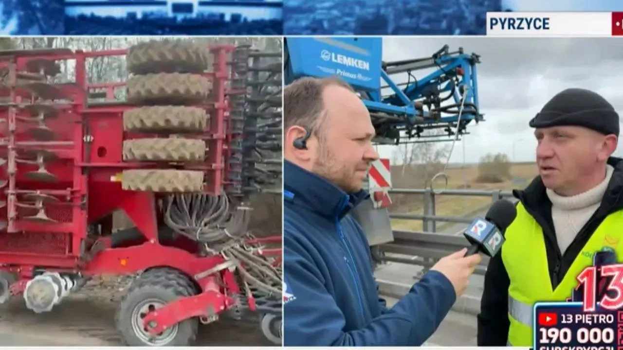 Protest rolników z Pomorza Zachodniego. "Krajewski nas okłamał"