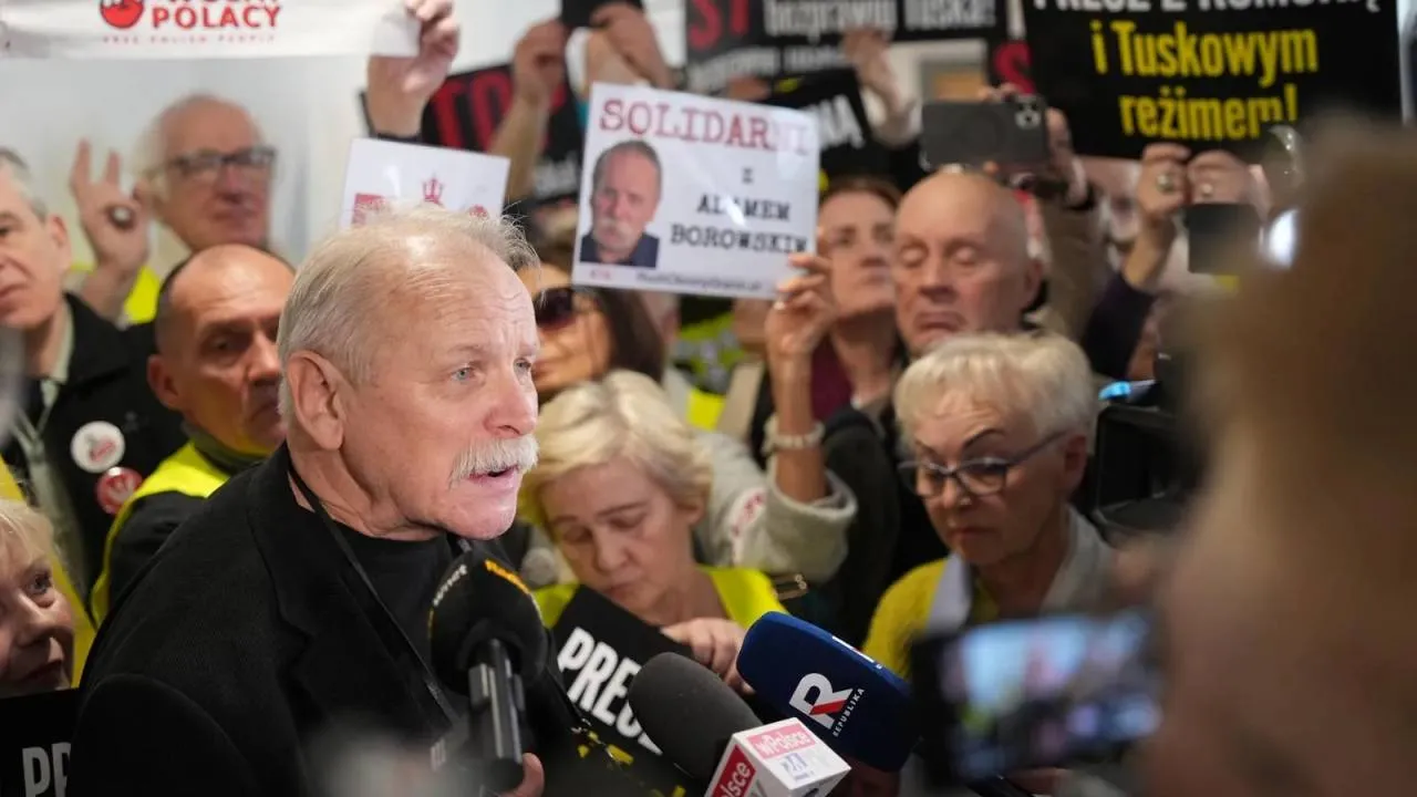 Adam Borowski zapowiedział głodówkę w zakładzie karnym