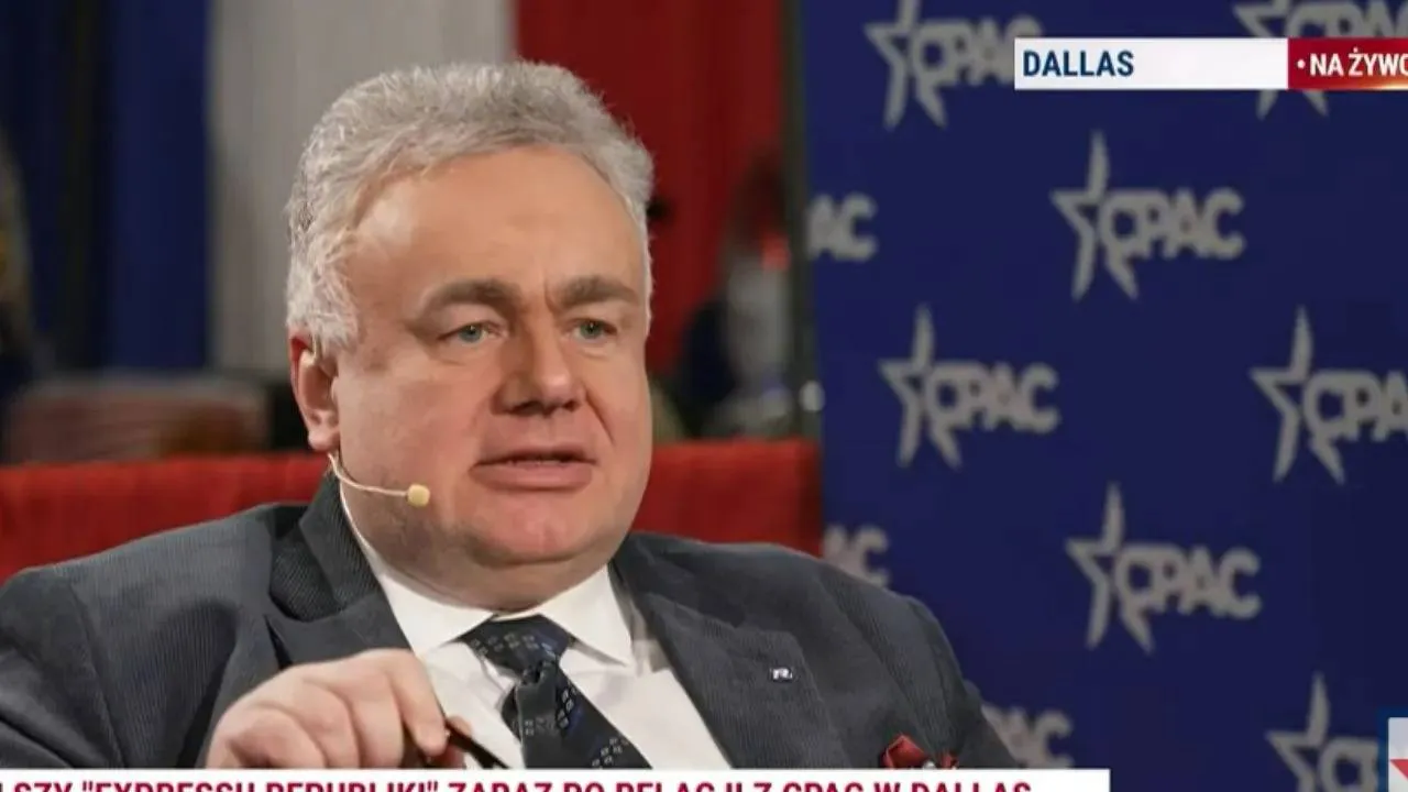 Tomasz Sakiewicz na antenie Telewizji Republika prosto z CPAC w USA