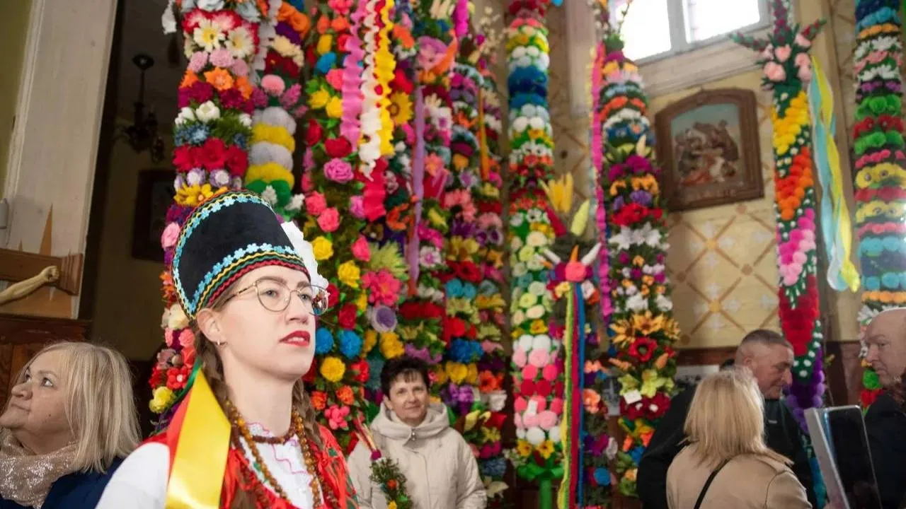 Niedziela Palmowa w Łysych