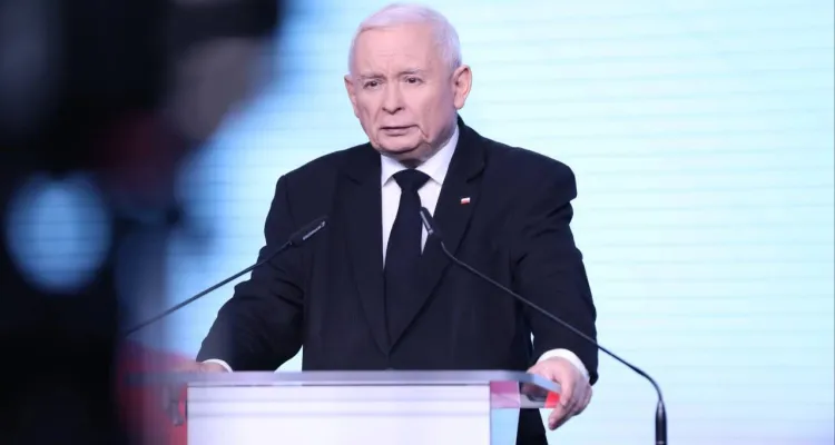 Mocne słowa prezesa PiS w węgierskich mediach. Kaczyński o "niemieckim neoimperializmie" i ingerencji w wybory