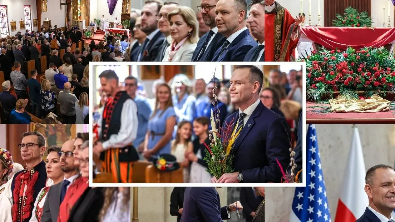 Prezydent Nawrocki w Dallas. Msza święta i odznaczenia państwowe. ZOBACZ ZDJĘCIA