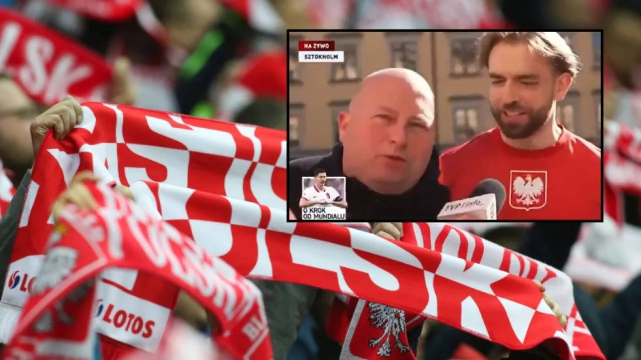 Wywiad z kibicami wymknął się spod kontroli. Widzowie TVP w likwidacji usłyszeli o Tusku. WIDEO