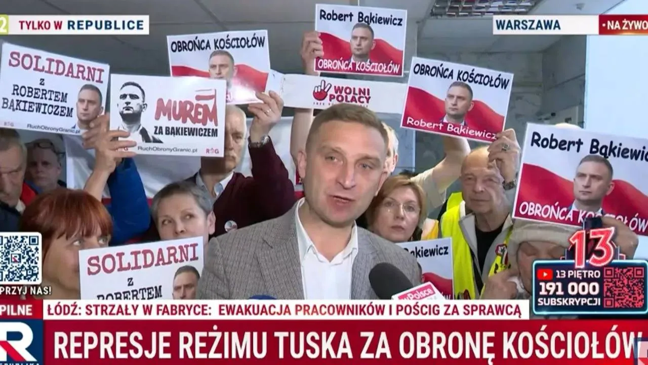 Bąkiewicz wyrzucony z własnego procesu. Sędzia stoi po jednej ze stron? [WIDEO]
