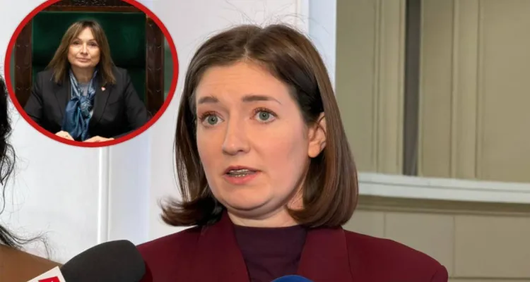 Skandal w Sejmie. Zablokowali korytarz sejmowy, żeby posłowie PiS nie mogli zadać pytań Wielichowskiej [WIDEO]