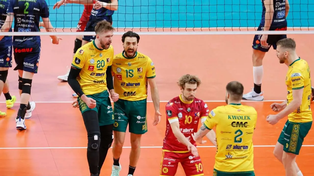 Siatkarze Aluronu CMC Warta Zawiercie