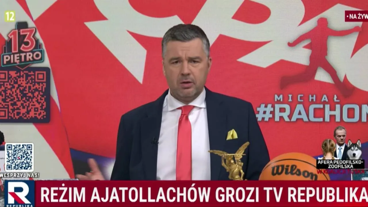Ambasada Iranu wysłała pismo do TV Republika. Rachoń odpowiada w mocnych słowach