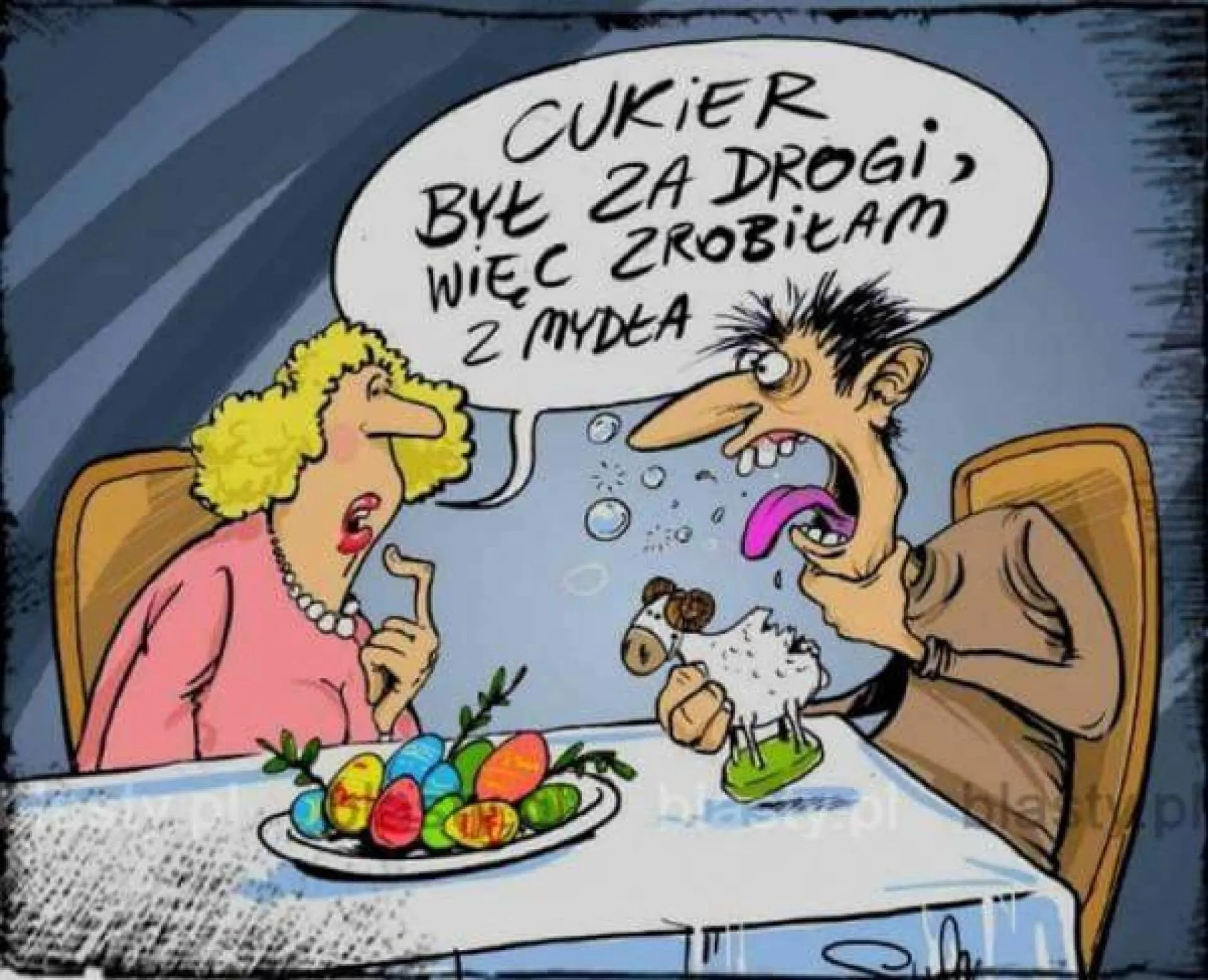 Z mydła