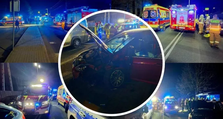 Wypadek w Wielki Piątek. Policja podała szokujące fakty. ZOBACZ ZDJĘCIA