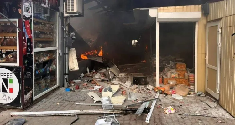 Rosjanie uderzyli w targowisko w Nikopolu. Nie żyje 5 osób