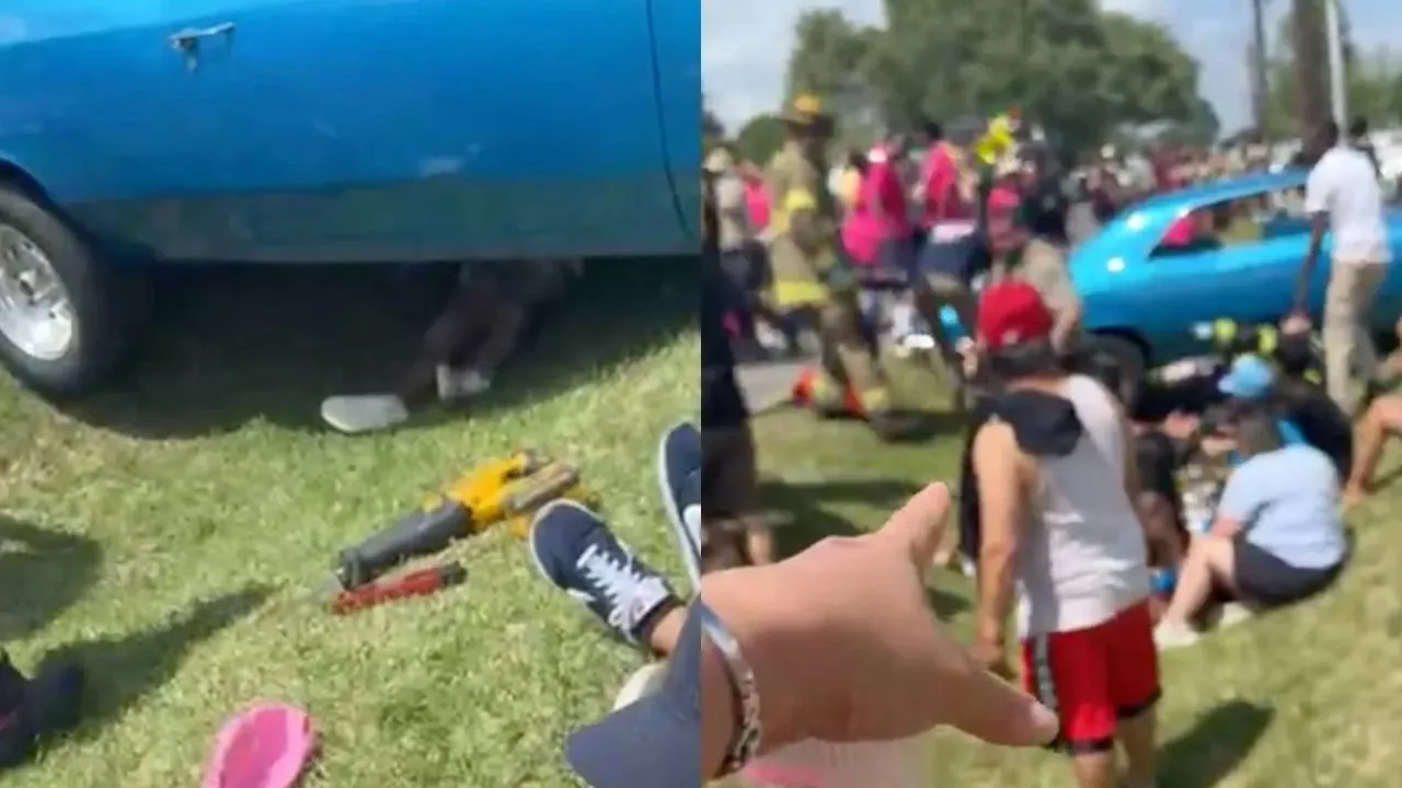 Samochód wjechał w tłum. Co najmniej 15 osób rannych. WIDEO