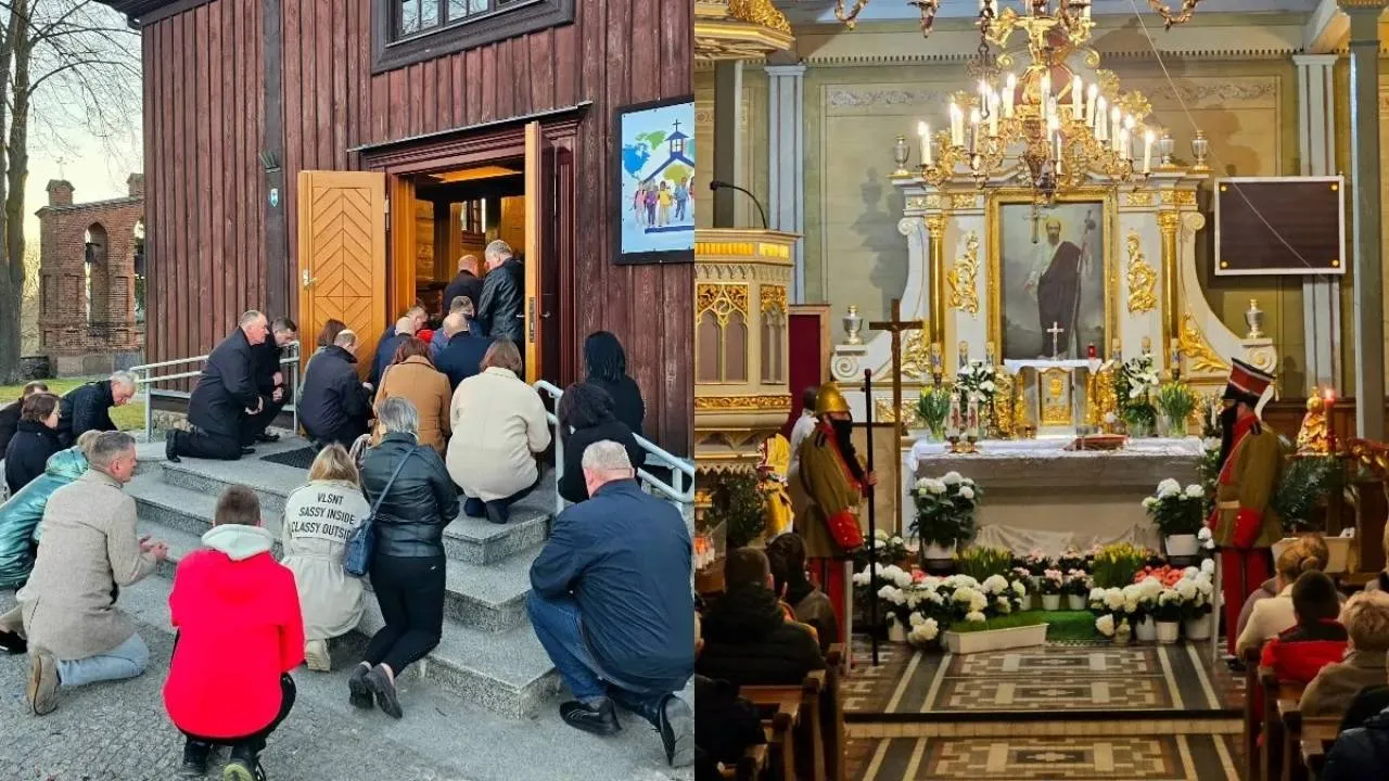 Hektik Hektor wziął udział w rezurekcji w Górze