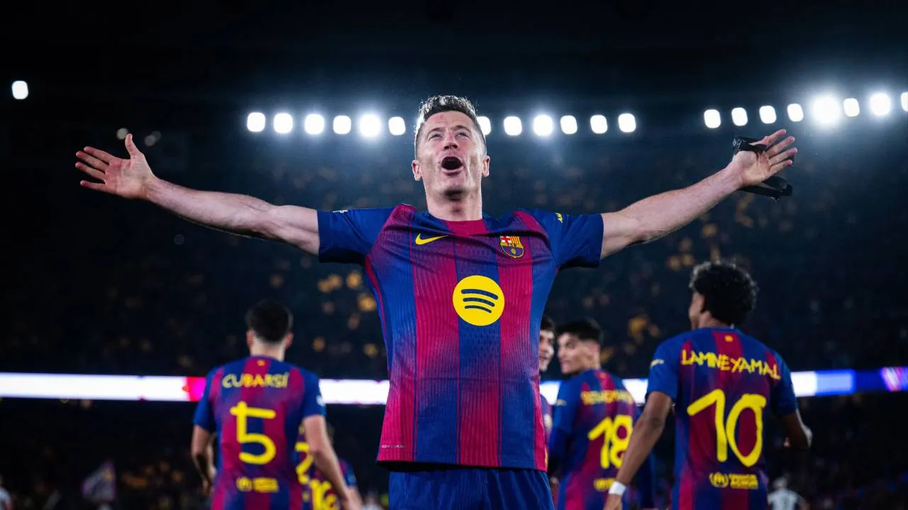 Robert Lewandowski jest legendą Ligi Mistrzów