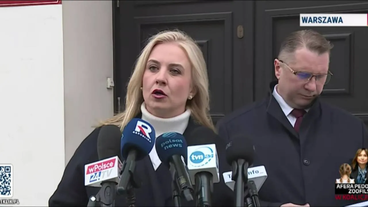 Katarzyna Sójka i Przemysław Czarnek