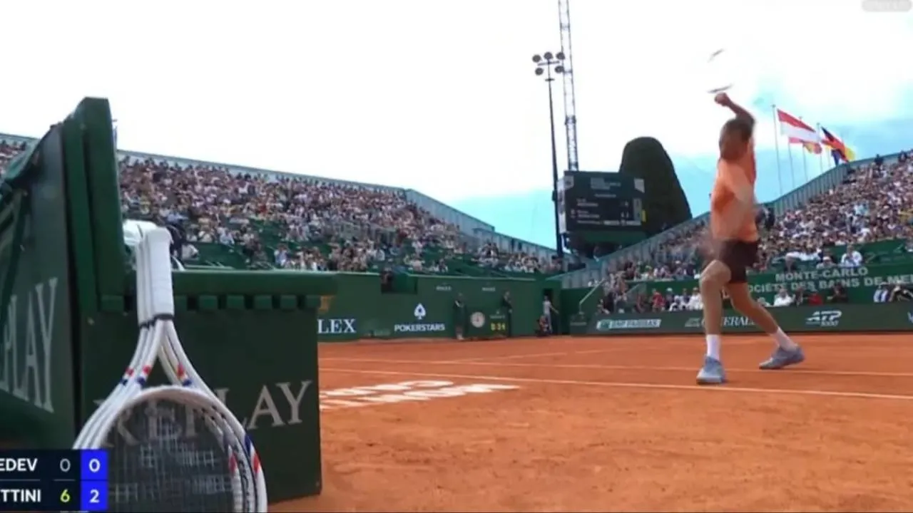 Szał Daniiła Miedwiediewa w Monte Carlo