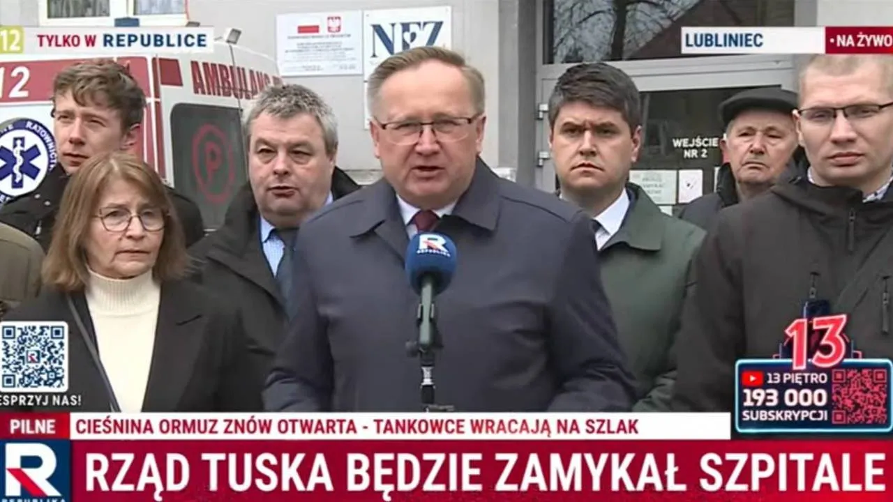 Komornik zajął konta szpitala w Lublińcu. "Katastrofa humanitarna i finansowa"