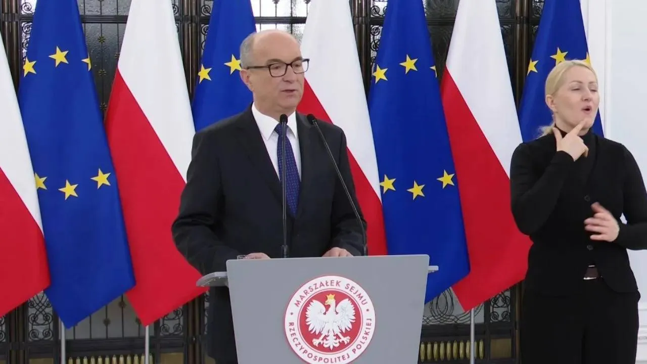 Marszałek Sejmu Włodzimierz Czarzasty