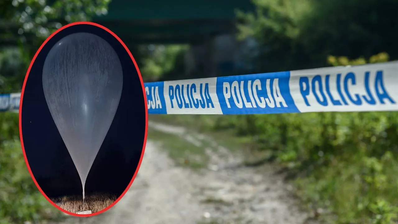 Masowy wlot balonów z przemytem do Polski. Policja bada sprawę [WIDEO]