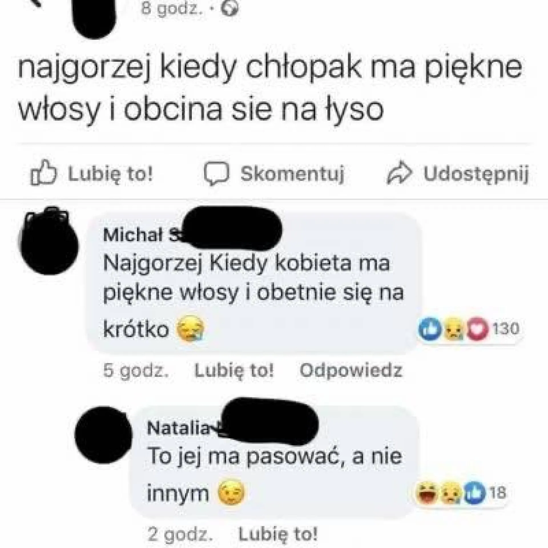 Dyskusja na FB