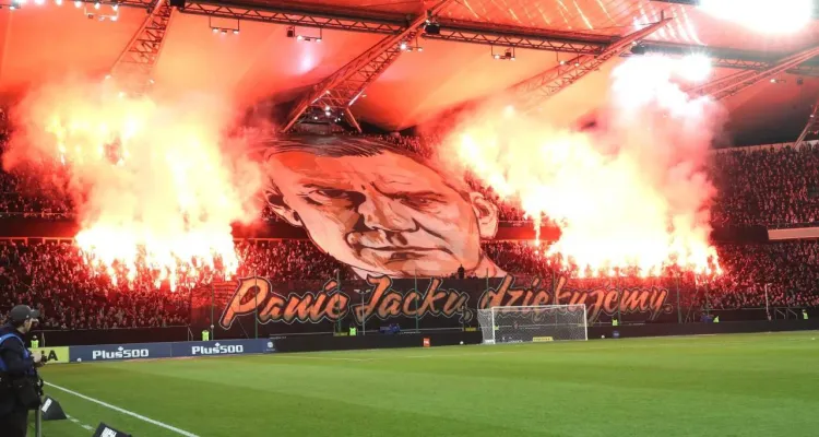 Kibice Legii pożegnali Jacka Magierę. Poruszająca oprawa. "Dziękujemy!"