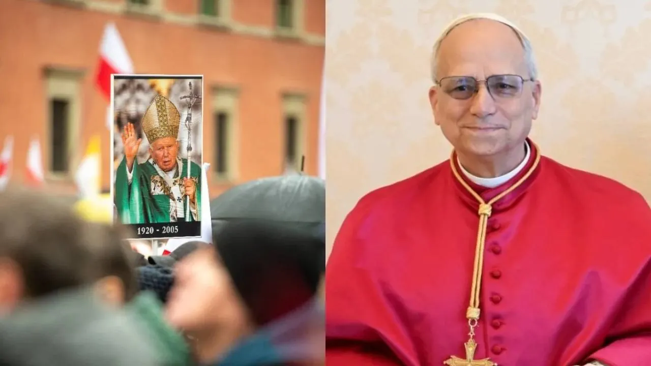 Papież z ważnym przesłaniem. Wspomniał św. Jana Pawła II. "Przyjmuję jego apel jako własny"