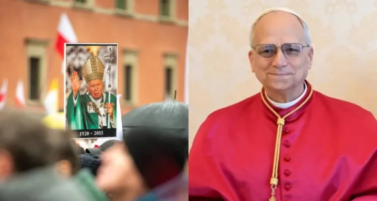 Papież z ważnym przesłaniem. Wspomniał św. Jana Pawła II. "Przyjmuję jego apel jako własny"