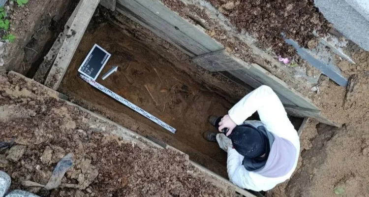 Odnaleziono szczątki chłopca z niemieckiego obozu koncentracyjnego dla dzieci