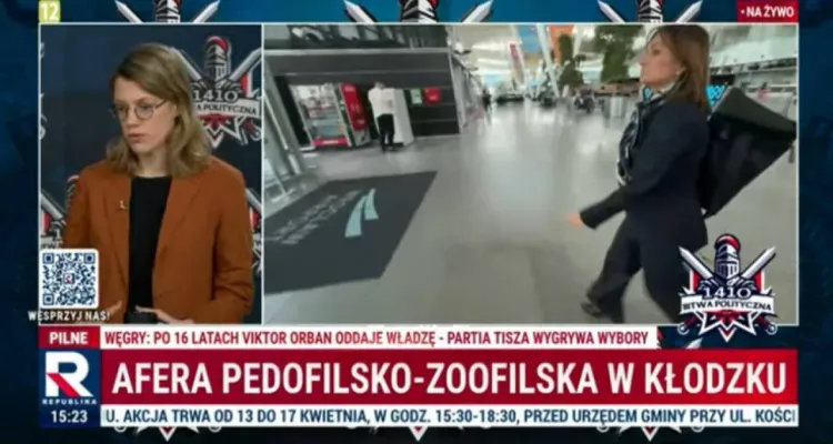 Ostra wymiana zdań ws. pedofilii w KO. Dziennikarka Republiki nie wytrzymała. "Pani patrzy mi w oczy!"