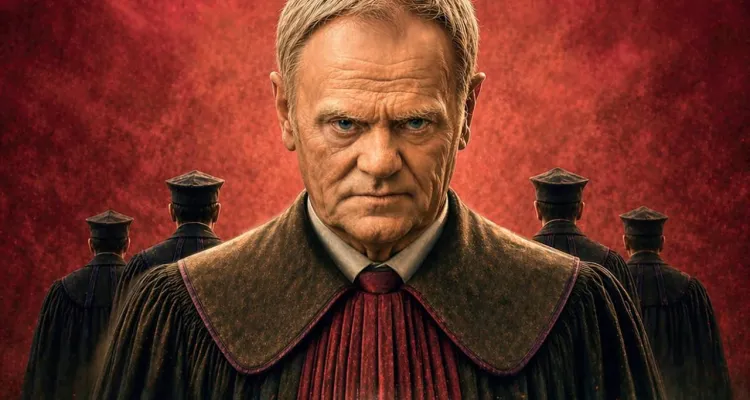 Czy Tusk chce odwołać Nawrockiego? "Gazeta Polska" o antysędziach do zadań specjalnych