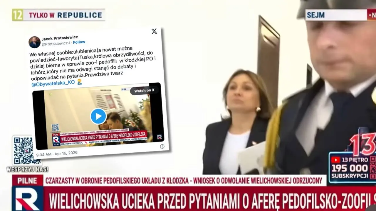 Wielichowska ucieka przed pytaniami. Protasiewicz nie przebierał w słowach [ZOBACZ]