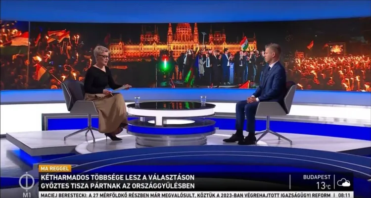 Magyar pierwszy raz od 1,5 roku w publicznych mediach. Zapowiedział "zawieszenie" państwowego nadawcy