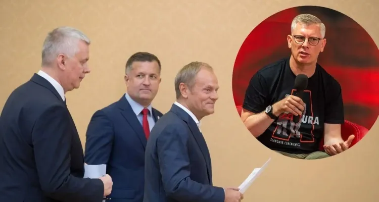 Cenckiewicz zwrócił się do Tuska. "To co, Panie Premierze? Robimy, nie gadamy"