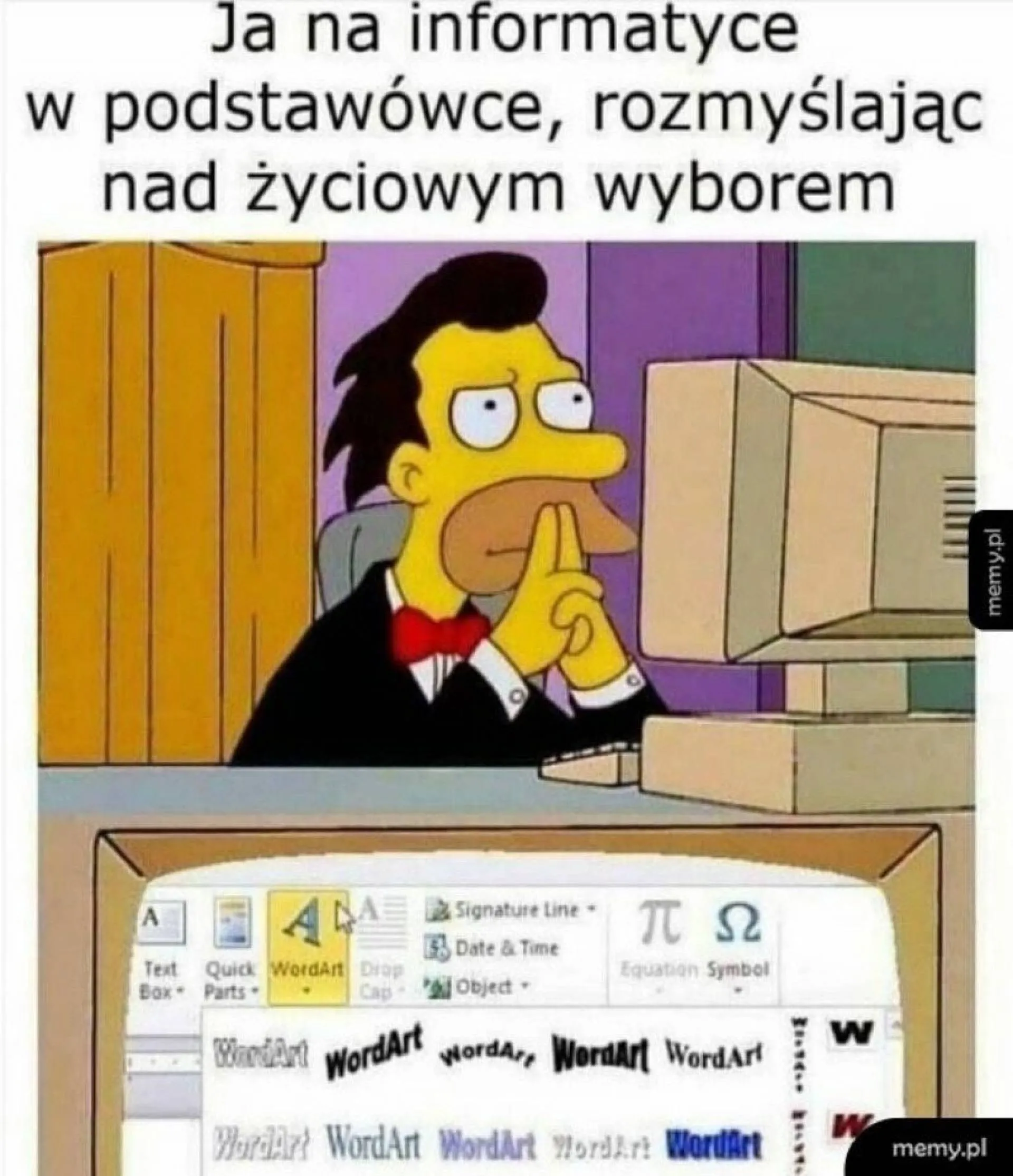 W podstawówce