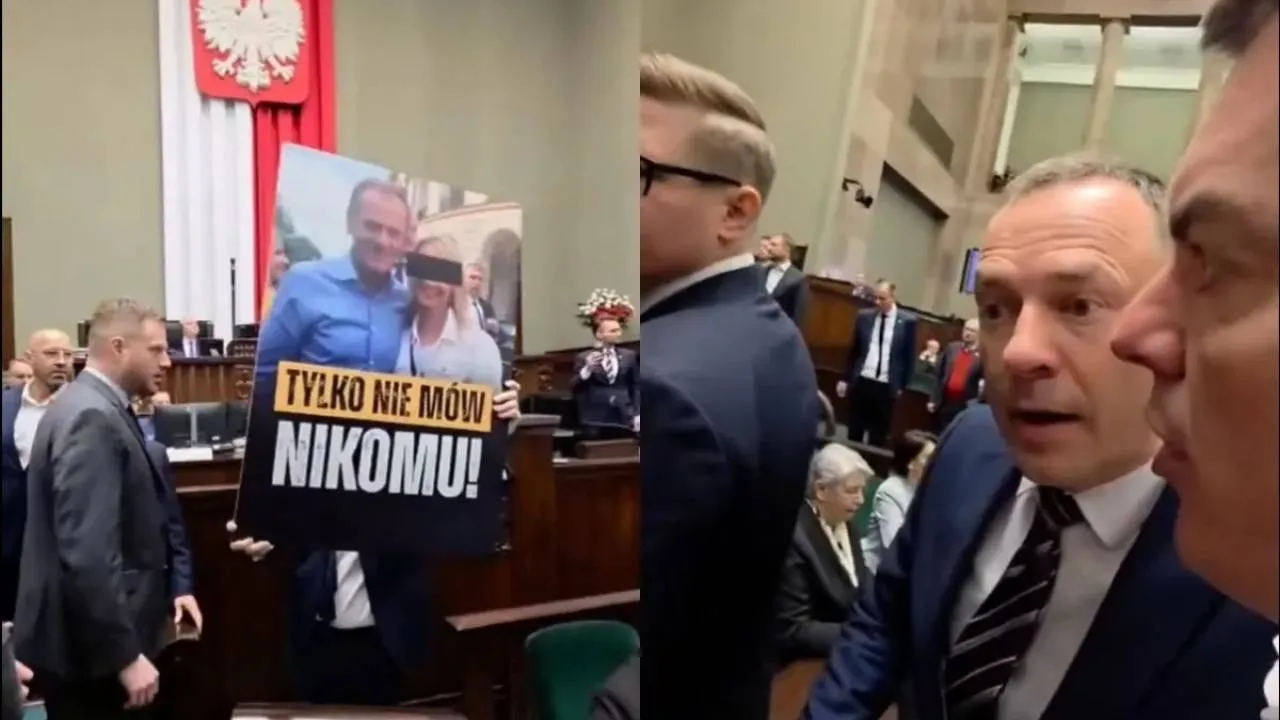 Kulisy awantury w Sejmie. Przepychanki i wulgaryzmy. "Dawaj to, k***a". WIDEO