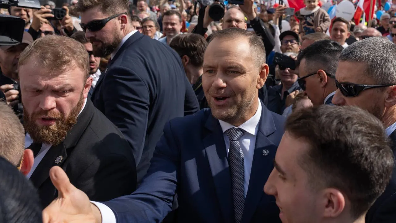 Prezydent Nawrocki w Marszu Życia. "To odpowiedź na kryzys demograficzny" [ZDJĘCIA]