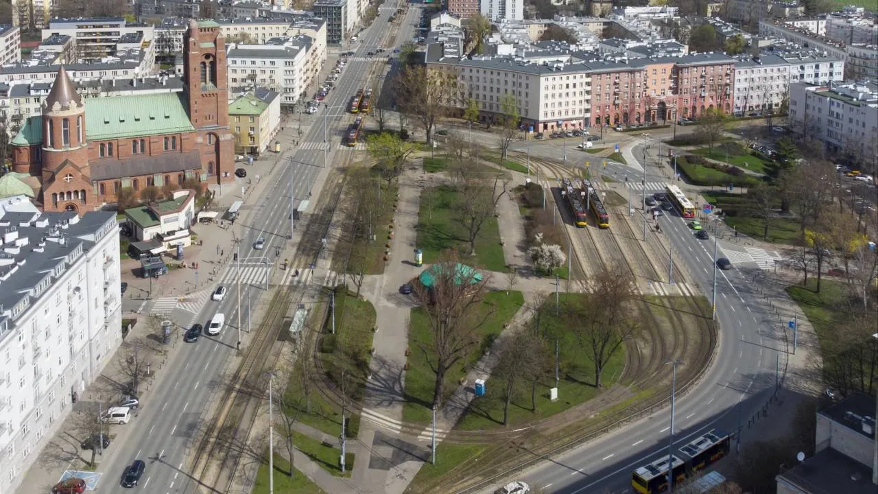 Przebudowa Placu Narutowicza. Utrudnienia dla kierowców