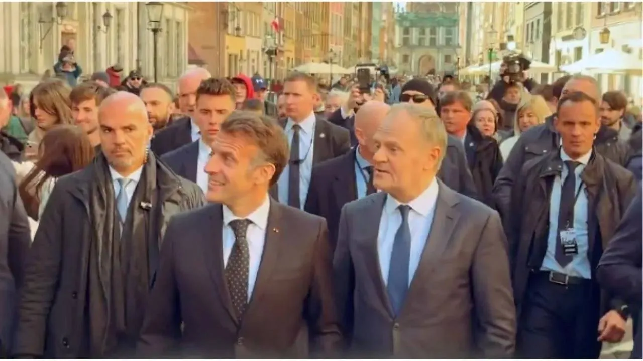 Tusk mówił o "Danzig". "Nawet Macron wie" [ZOBACZ]