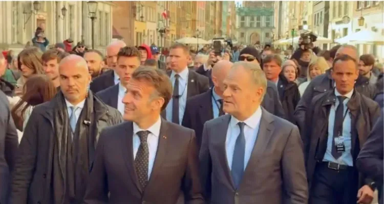 Tusk mówił o "Danzig". "Nawet Macron wie" [ZOBACZ]
