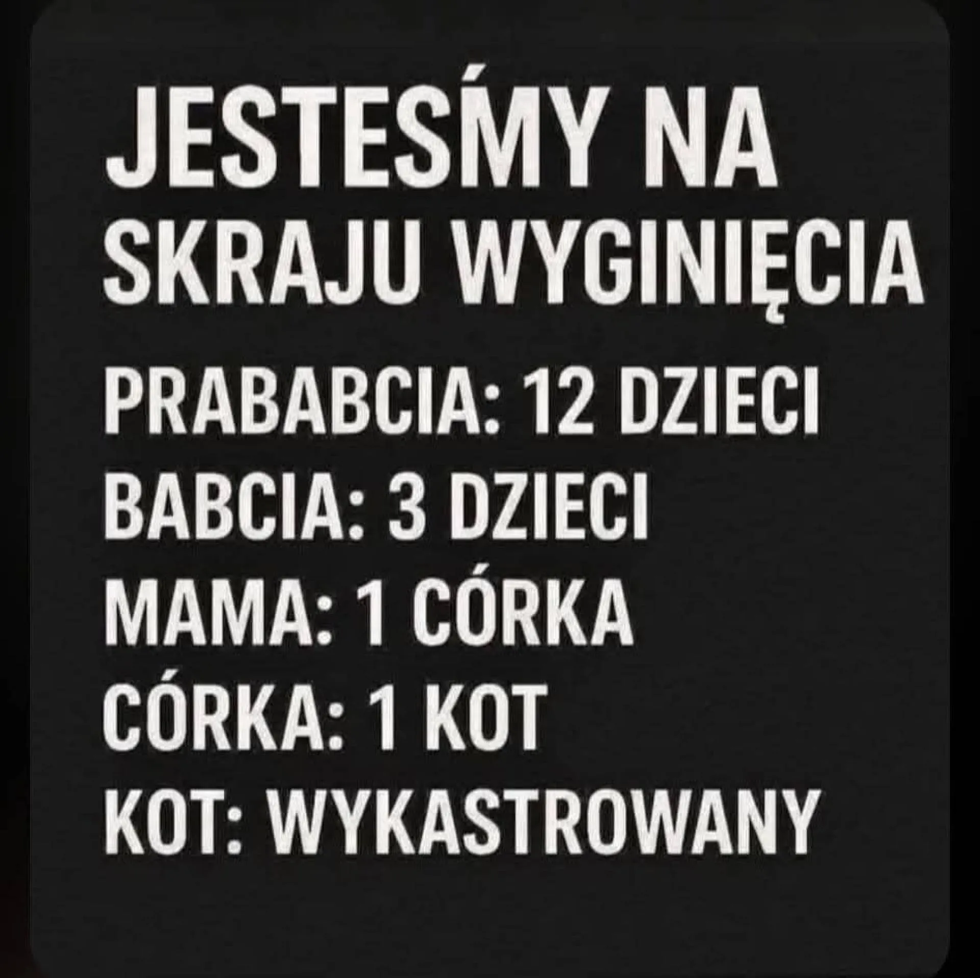 To nie zmierza w dobrym kierunku